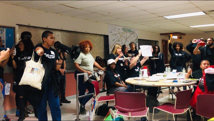 Protesters disrupt a City Planning meeting over Southern Boulevard rezoning concerns.