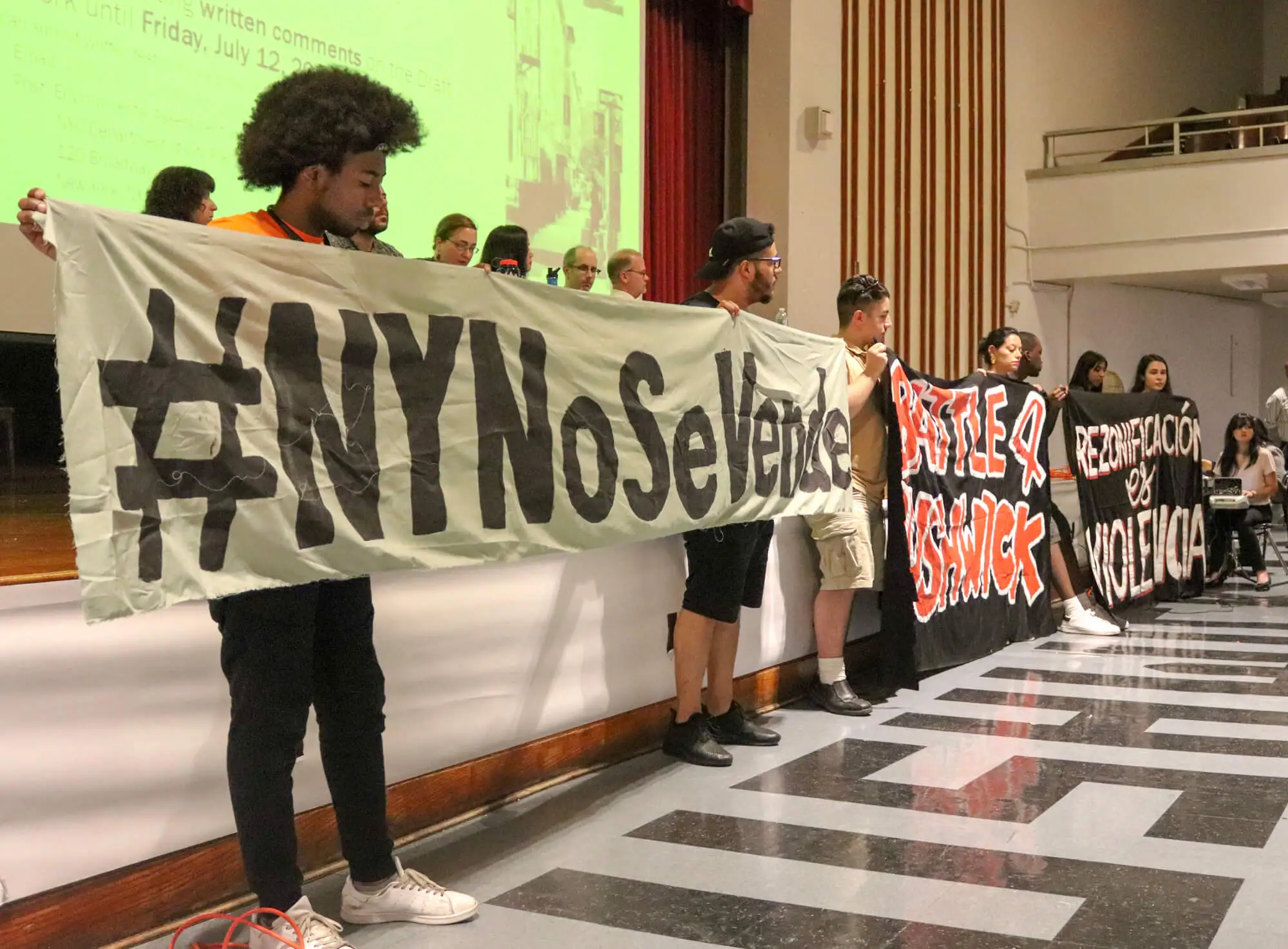 Residents criticize the city’s Bushwick rezoning approach.