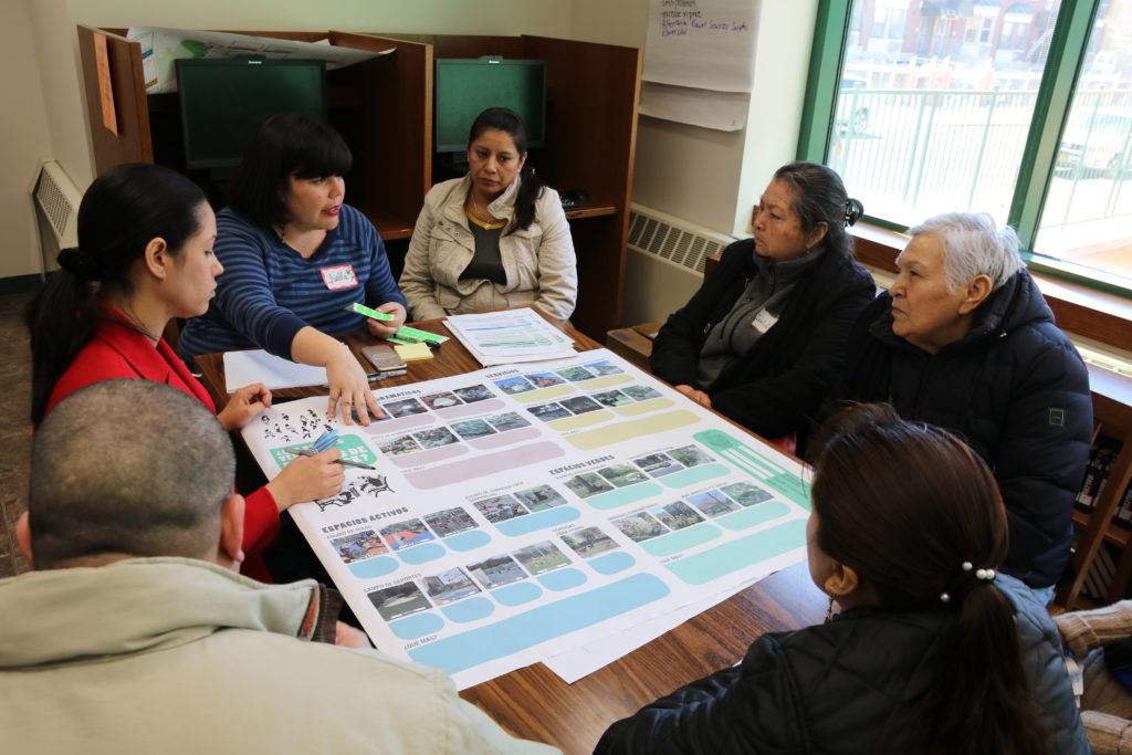 Graphics or maps from New America discussion of Bushwick Community Plan.
